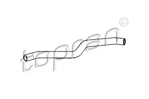 TOPRAN 108 315 Radiator Hose